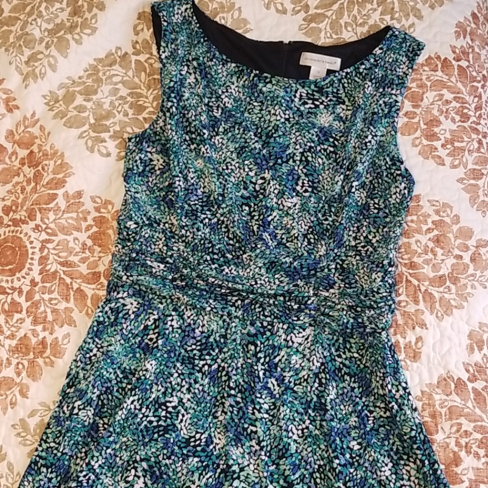 Blue Green Dress